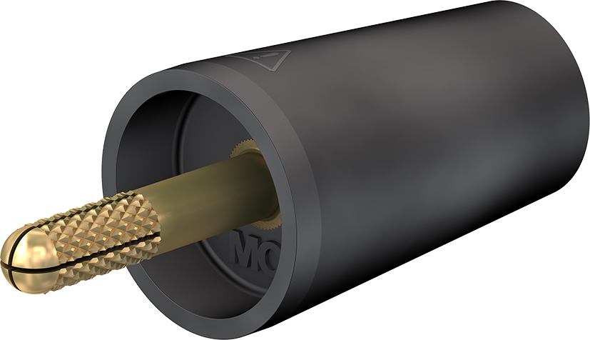 4 mm adapter zwart - A-SLK4 zwart