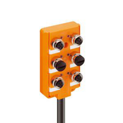 ASB met FIXCON connector; 6 poorten; LED