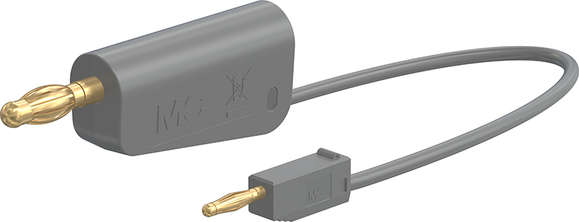 Adapterkabel 45 cm grijs - LK-4A2A-F05 grijs