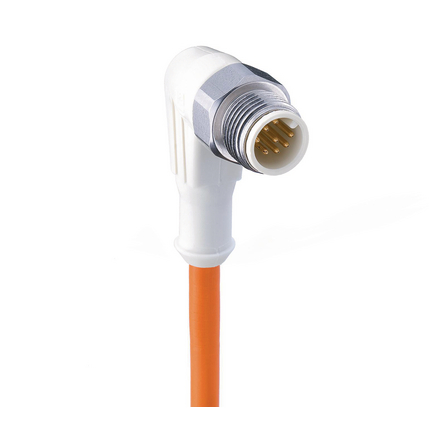M12 F&amp;B (Wash-Down) Sensor/Actuator Enkelzijdige Aansluitkabel