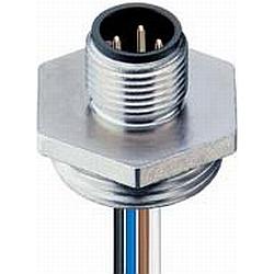 M12 Standaard Sensor/Aan-Aansluit Receptacel Connector
