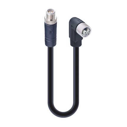 M12 Power Double-Ended Cordset