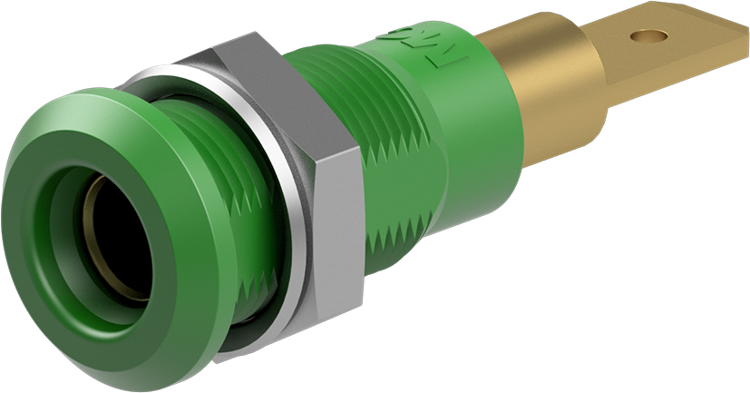 4mm fitting groen - LB4H-IF/A groen