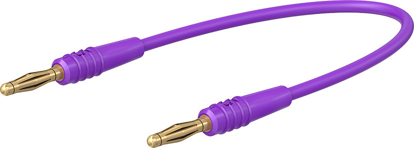 2 mm verbindingskabel 15 cm violet - LK205-L violet