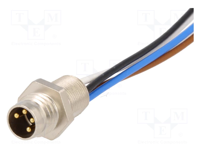 M8 Standaard Sensor/Aanvoerder Inbouwconnector