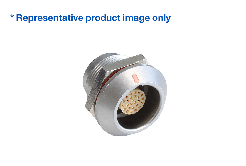 10 Contacts Fixed Socket 2Y Series Push Pull Connector