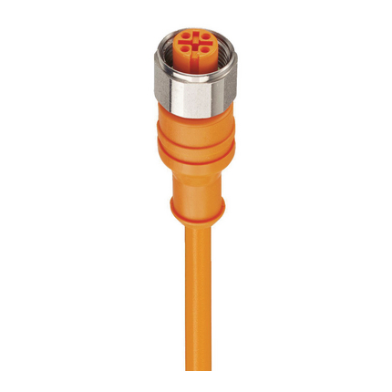M12 F&amp;B (PVC) Sensor/Actuator Enkelzijdige Cordset