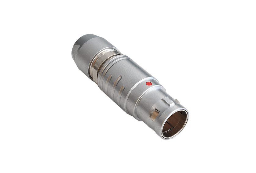 26 Contacts Straight Plug 2X Series Push Pull Connector