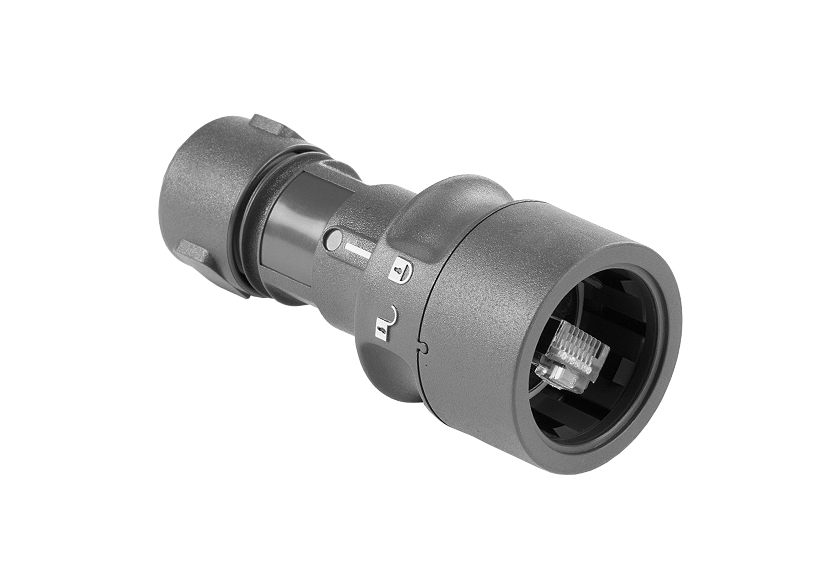 Rewireable Flex Connector PXP6034 Series 4mm-10mm Cable Plastic Body