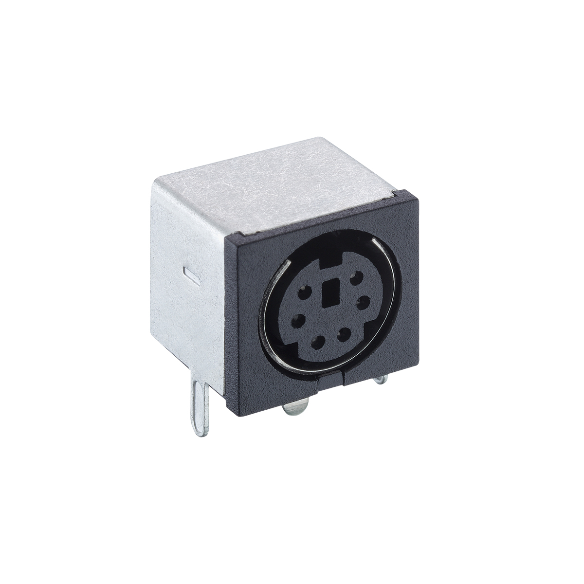 Miniature chassis socket
