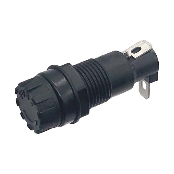 Zekeringhouder 5,2x20mm zekering met Bajonetdop en Faston