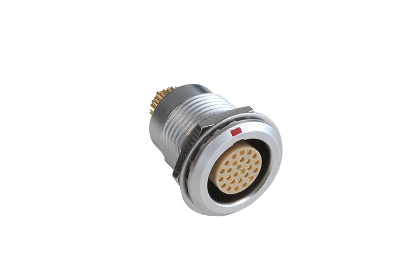 26 Contacts Fixed Socket 2X Series Push Pull Connector