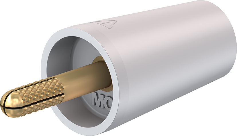 4 mm adapter wit - A-SLK4 wit