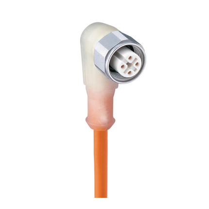 M12 F&amp;B (Wash-Down) Sensor/Aanvoerapparatuur Enkelzijdige Cordset