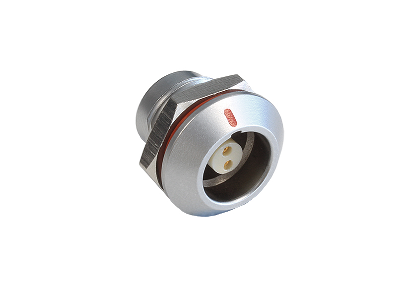 2 Contacts Fixed Socket 0Y Series Push Pull Connector