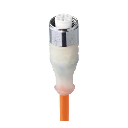 M12 F&amp;B (Wash-Down) Sensor/Actuator Single-Ended Cordset