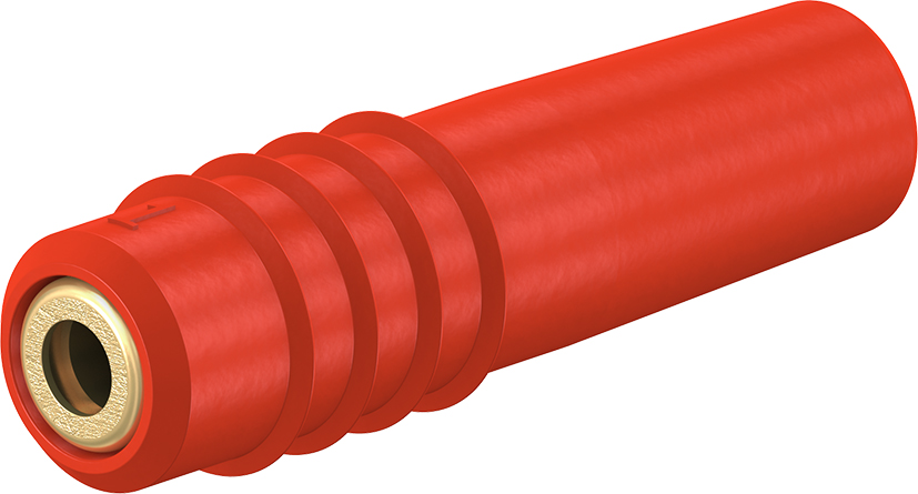 1 mm socket compleet rood - SLS1-B rood