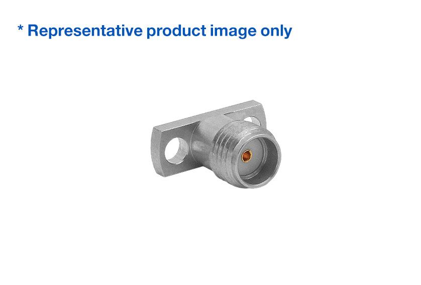 SMA Straight Jack 2 Hole Flange RF Connector
