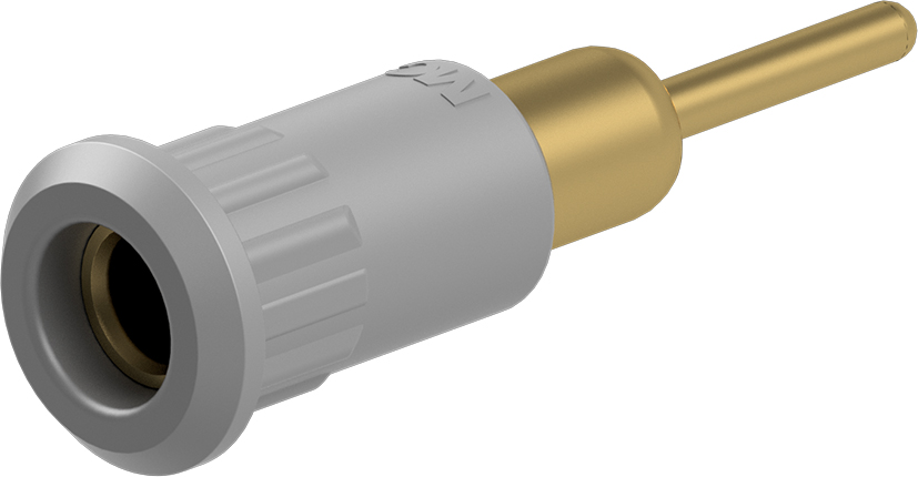 4mm grijze fitting - EB4-IR/A grijs