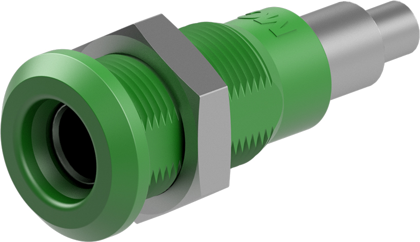4mm socket groen - LB4H-IE/N groen