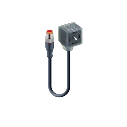 DIN EN 175301-803-A, Cordset, double ended