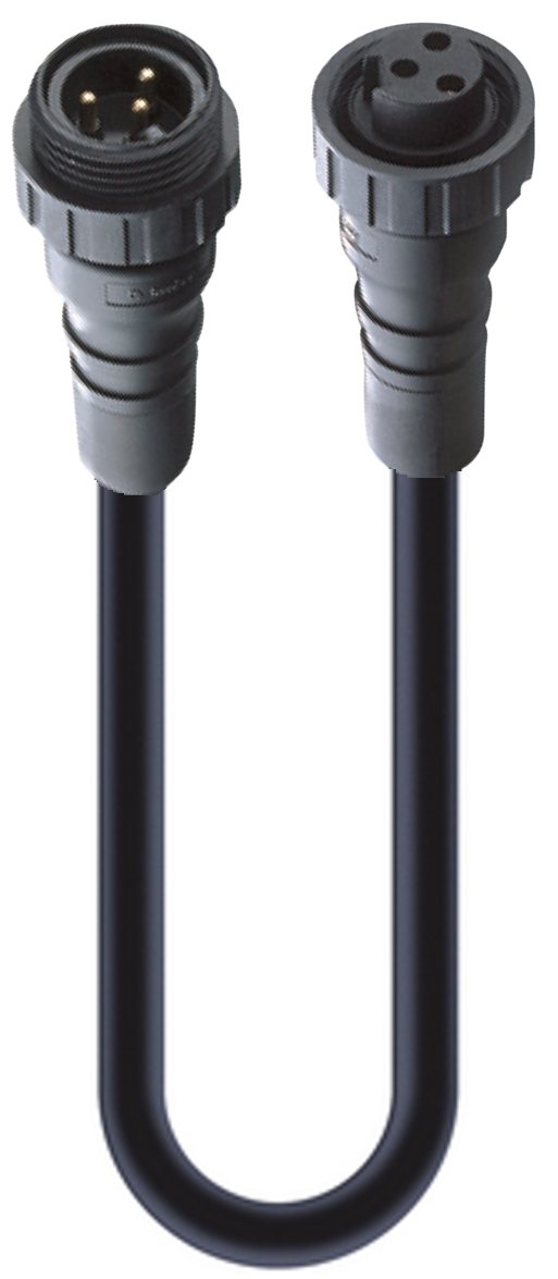 DeviceNet Power Supply Cable, 7/8" Double-Ended Cordset