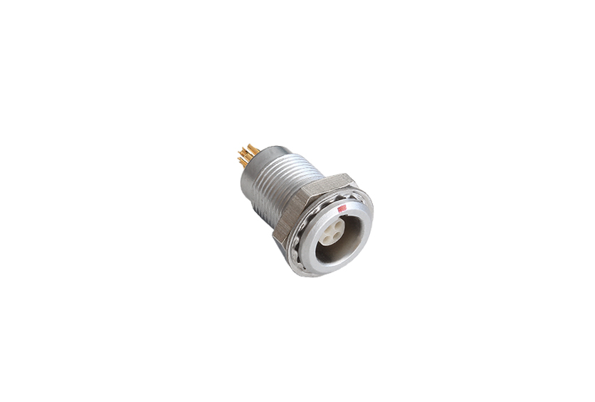 4 Contacts Fixed Socket 00 Series Push Pull Connector