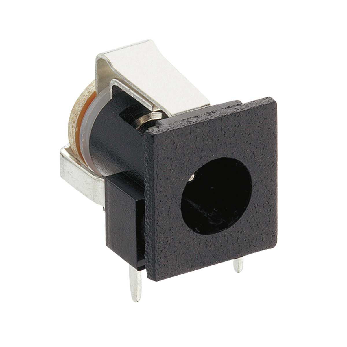 Power supply chassis socket acc. to DIN 45323