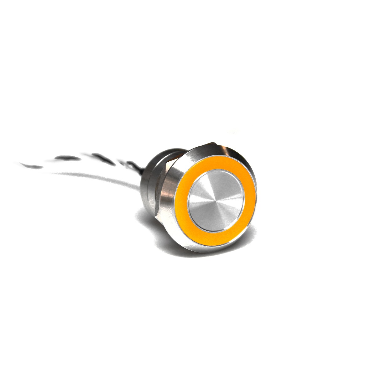 Capacitive switch, 22 mm, Normally Closed ,Stainless Steel ,Natural ,Amber LED ,12 VDC