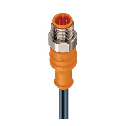 M12 F&amp;B (PVC) Sensor/Actuator Single-Ended Cordset