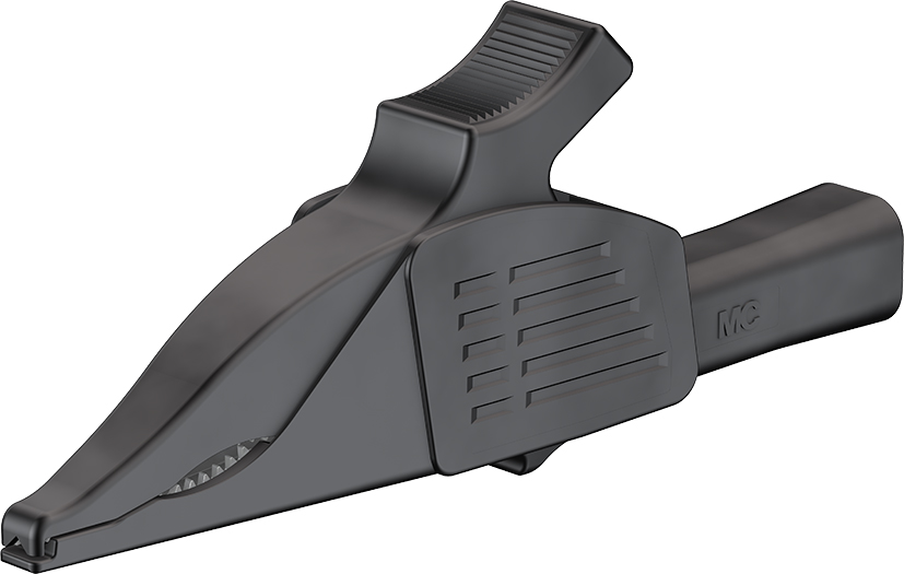 4 mm dolfijnclip zwart - XDK-1033P zwart