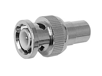 BNC-adapter Mannelijk - RCA Vrouwelijk