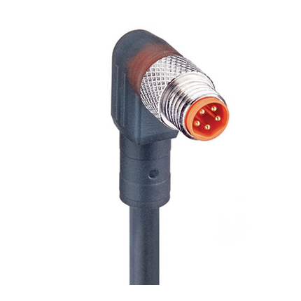 M8 Standaard Sensor/Actuator Enkelvoudige Kabelaansluiting