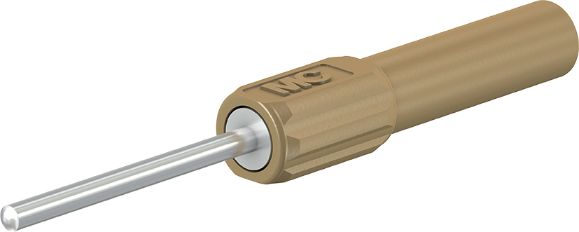 Bruine testadapter voor elektriciteitsmeter - ZPS-20/25 bruin