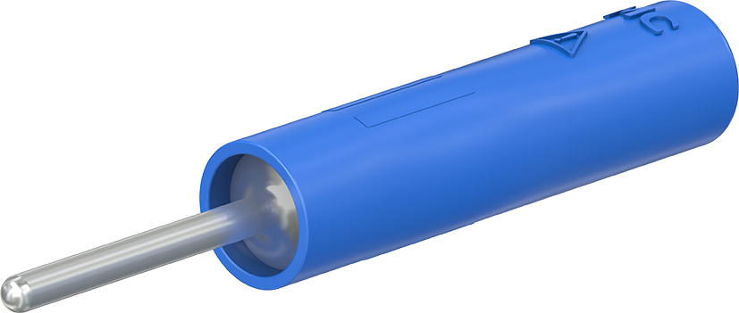 4 mm blauwe fitting - B4-I/S1,5 blauw