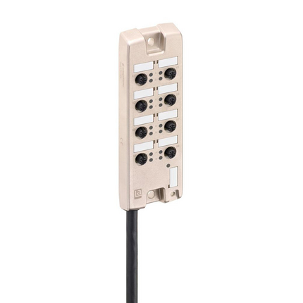 LioN-R passiv, 8 poorten, LED, dubbele I/O per poort