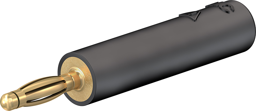 2 mm adapter zwart - A2/4 zwart