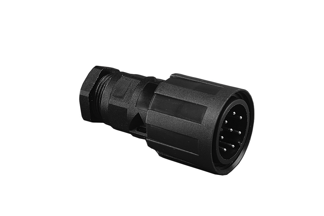 Mini Series Flex Cable Connector Body 6mm-8mm Cable (Black Gland)
