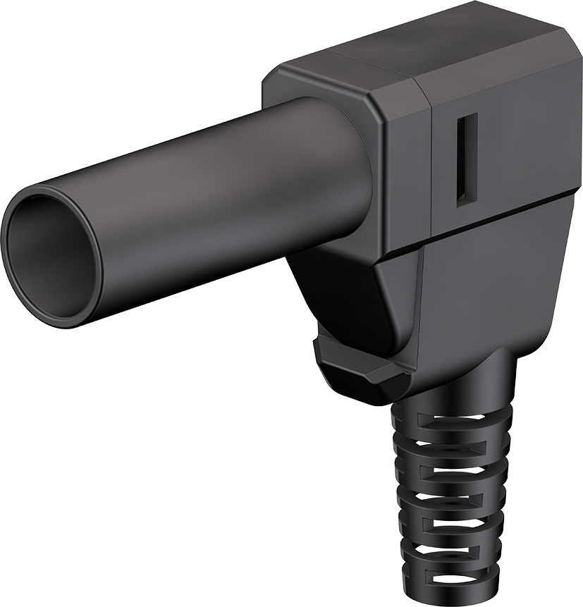 4 mm isolator zwart - KT425-SW zwart