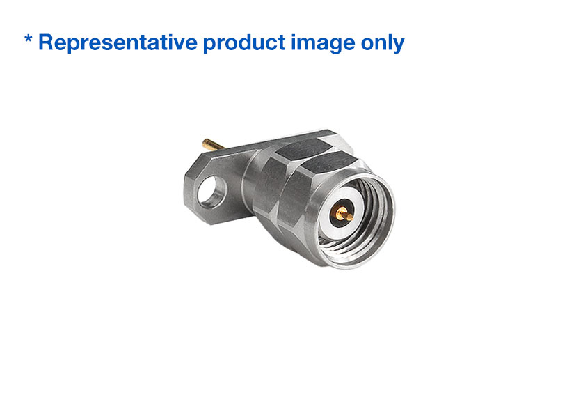SMA Straight Jack 2 Hole Flange RF Connector