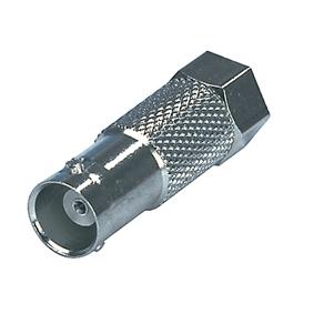 BNC-adapter vrouwelijk - F mannelijk