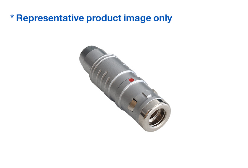 5 Contacts Straight Plug 0Y Series Push Pull Connector