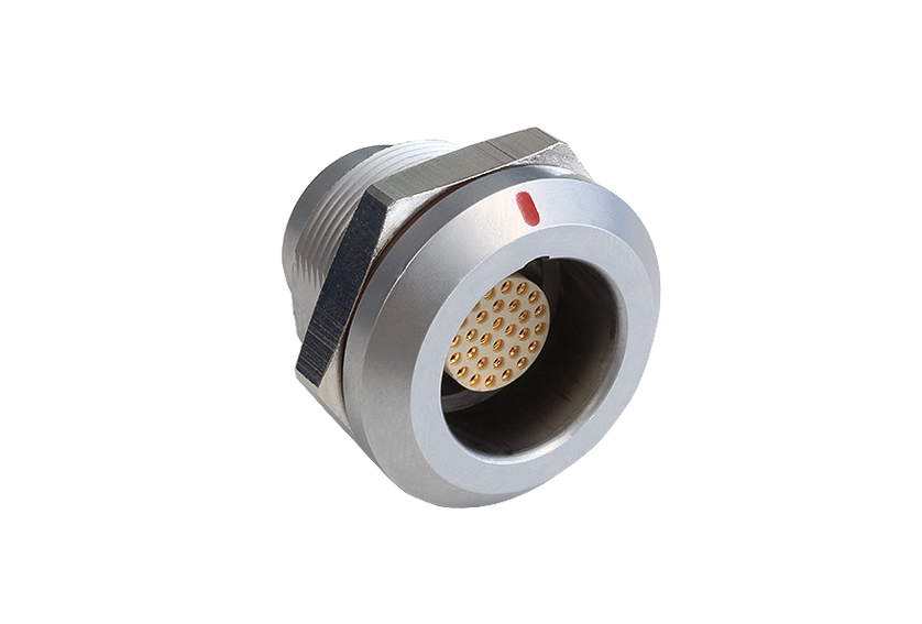 30 Contacts Fixed Socket 3Y Series Push Pull Connector