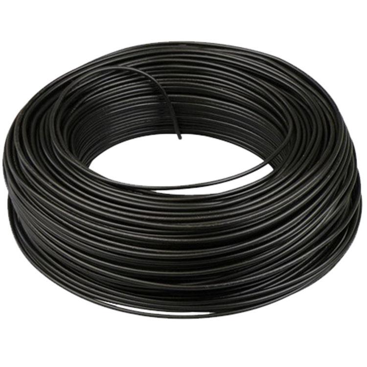 PVC hoogstroomkabels FLEXI-S 6,0 zwart (1 meter)