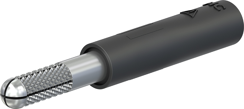 4 mm adapter zwart - A-SLK4-S zwart
