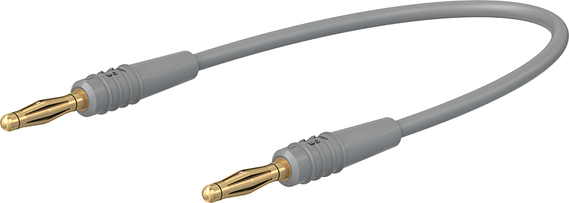 2 mm verbindingskabel 15 cm grijs - LK205-L grijs