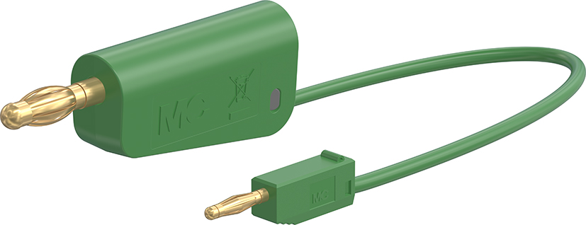 Adapterkabel 60 cm groen - LK-4A2A-F05 groen