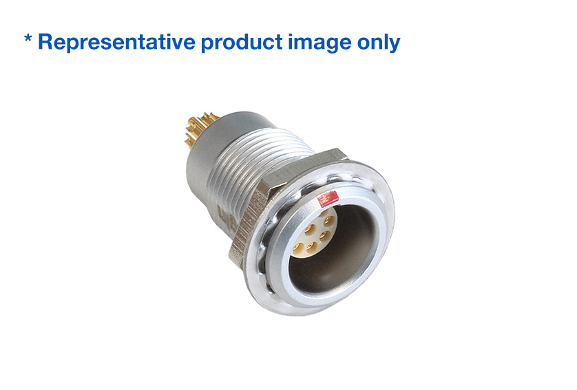 7 Contacts Fixed Socket 0X Series Push Pull Connector