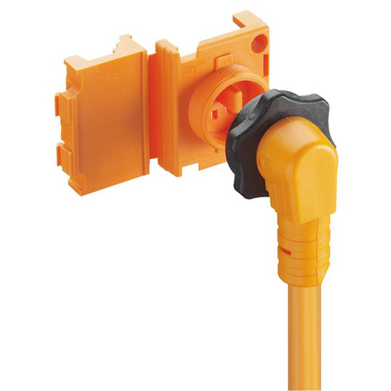 AS-Interface hoekconnectoren; 1 gemonteerde connector