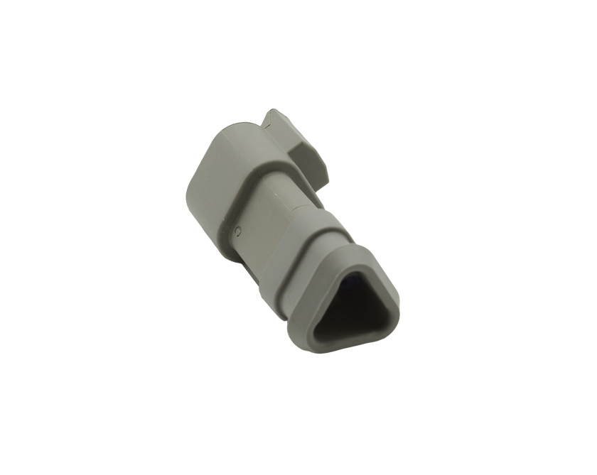 3 Contacts Female Standard Rectangular Black Connector - SBA